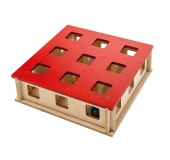 MAGIC BOX drevená interaktívna hračka pre mačky