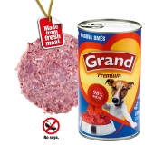 Grand PREMIUM adult mäsový mix 1300g