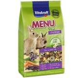 Menu Rabbit Thymian aroma soft bag 1kg krmivo pre zakrslé králiky
