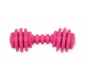 TPR DUMBBELL "PINK" hračka pre psov