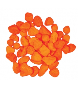 Oranžový akvarijný štrk zrnitosť 0,3cm